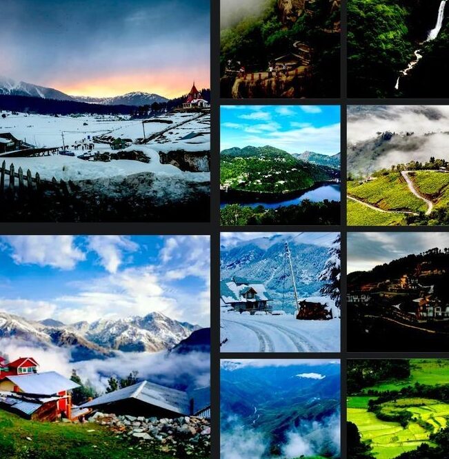 famous hill stations in india