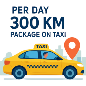 Per Day 300 km package on taxi