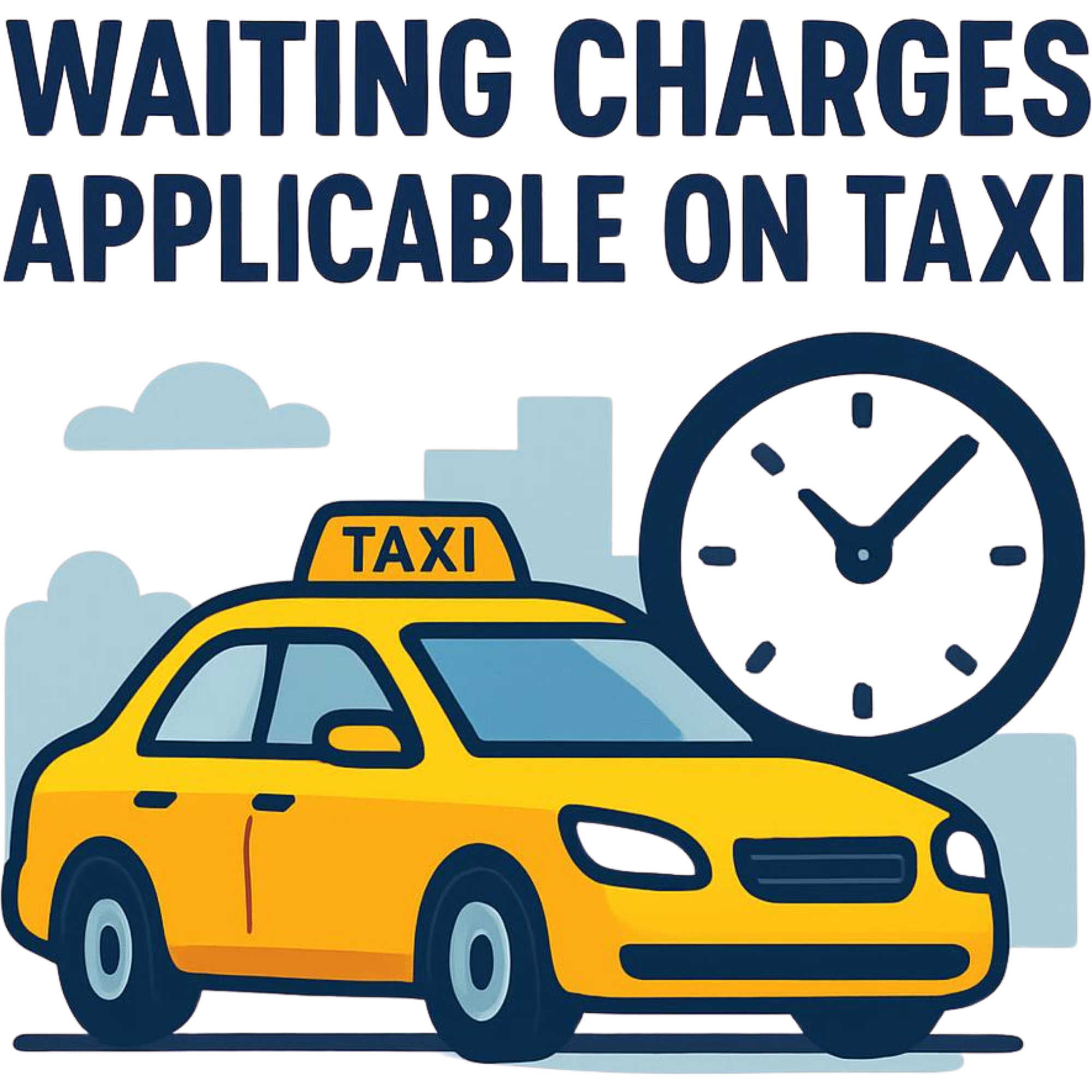 Waiting Charges Applicable On Taxi
